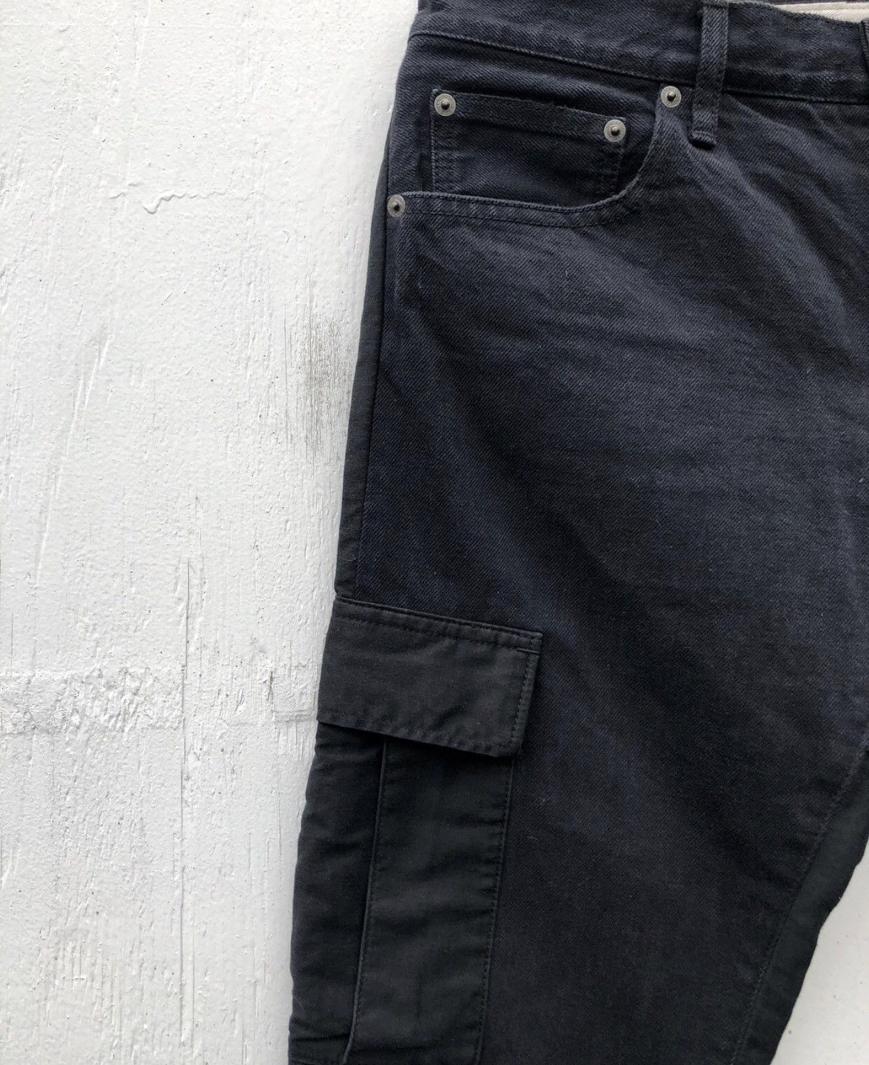 Undercover Black On Black Hybrid Cargos Sz. 4 😳 Size US 31 - 3 Thumbnail