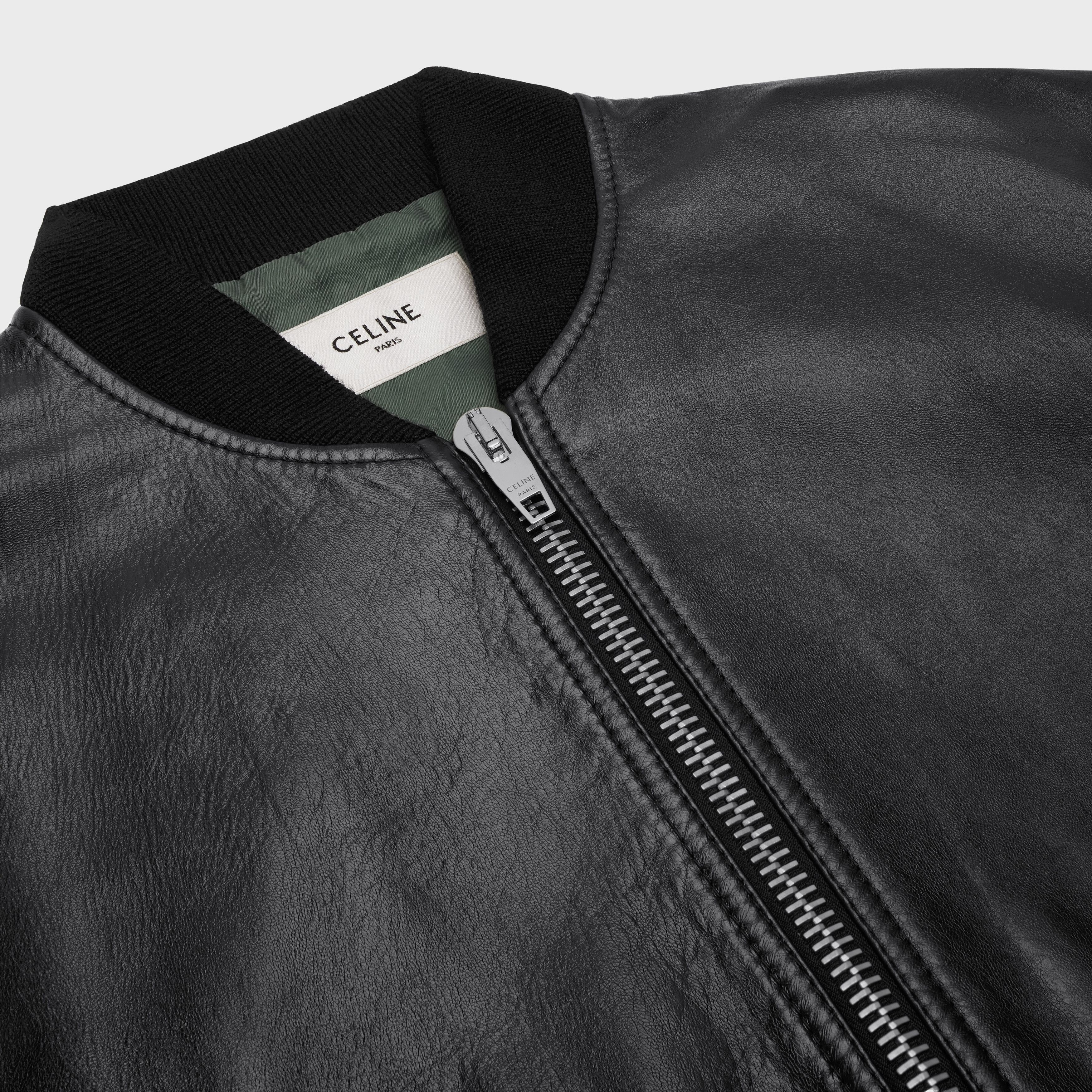 Celine Celine blouson jacket in soft lambskin Size US XXL / EU 58 / 5 - 3 Thumbnail
