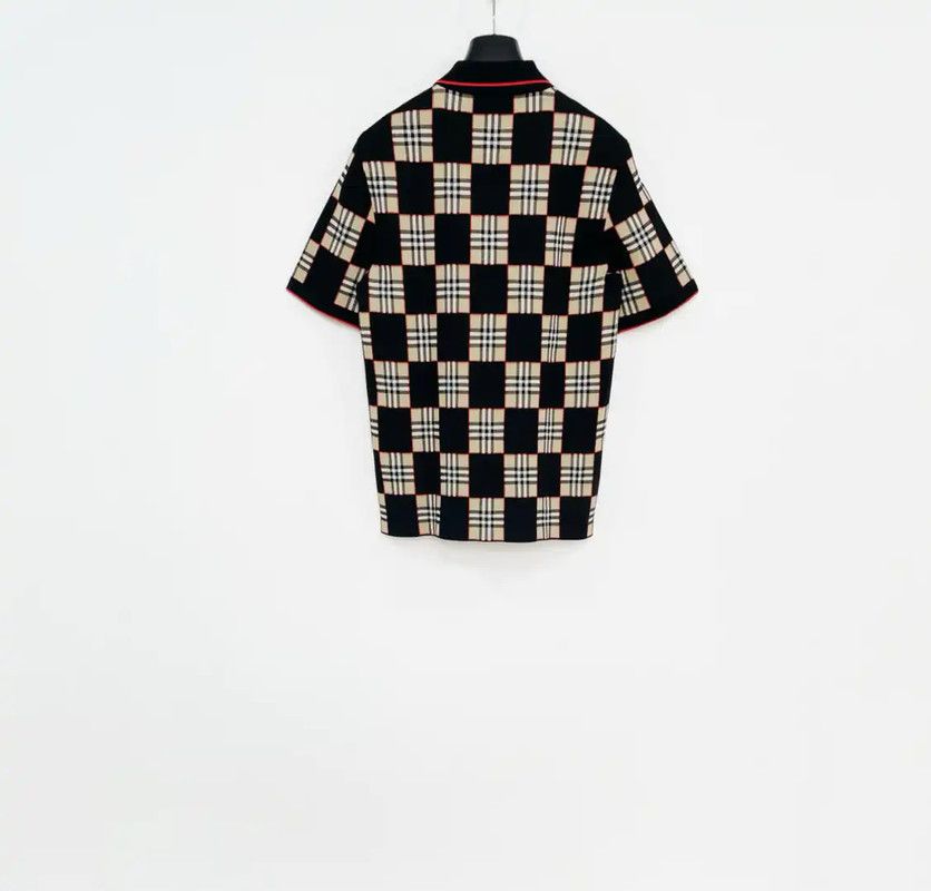 Burberry Burberry Colorblock Wool Men's Polo Shirt Size US S / EU 44-46 / 1 - 2 Thumbnail