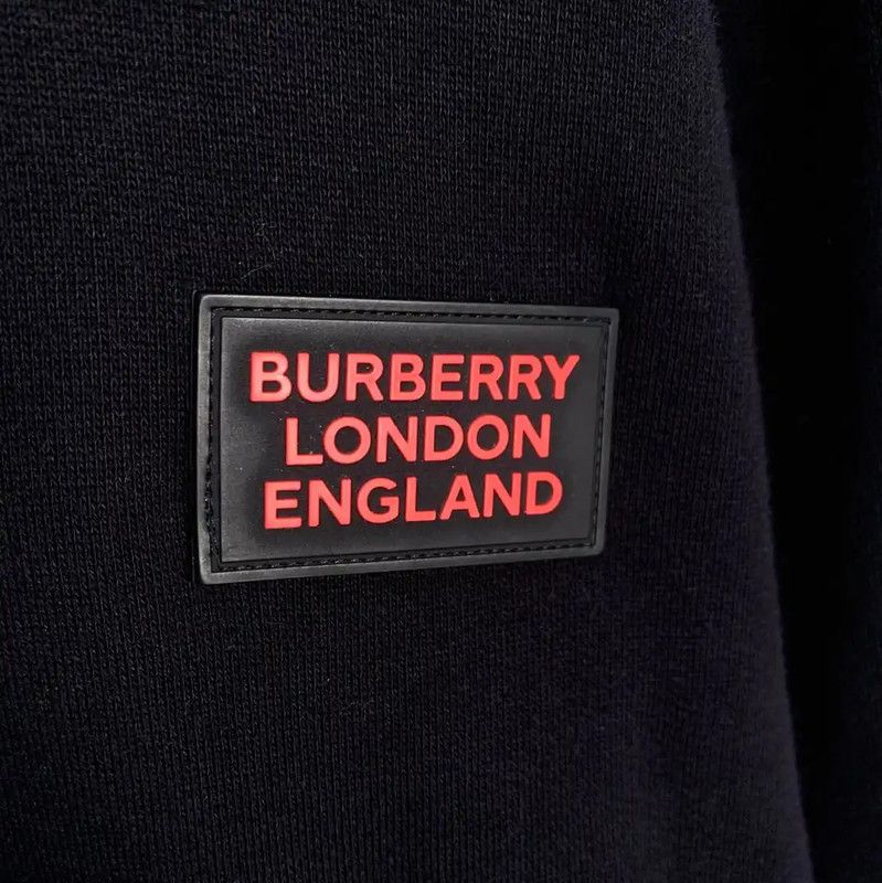 Burberry Burberry Black Cotton Men's Sweatshirt Size US L / EU 52-54 / 3 - 5 Thumbnail