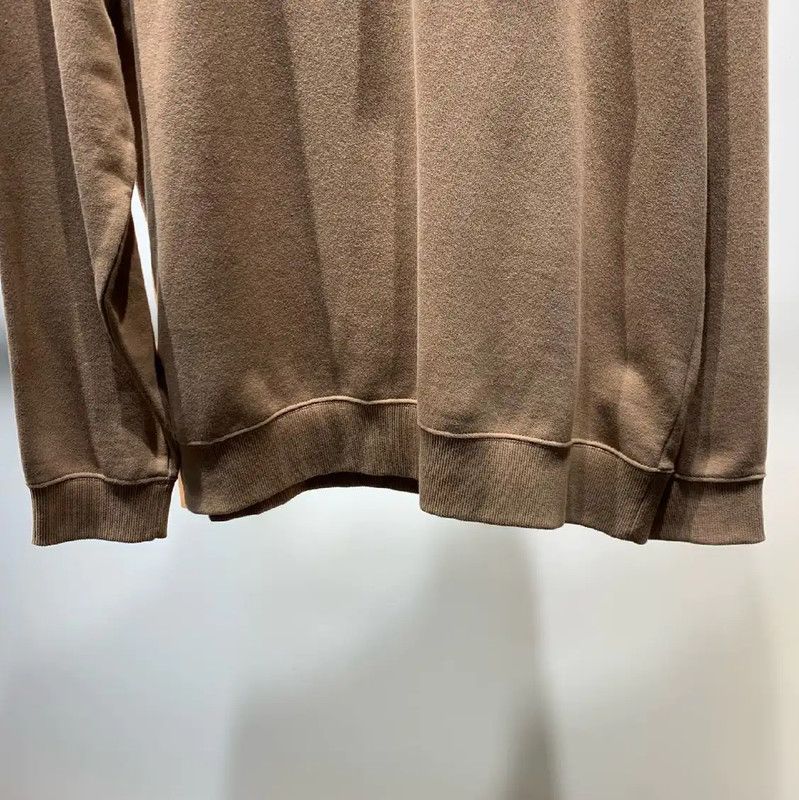 Burberry Burberry Khaki Cotton Men's Sweatshirt Size US XL / EU 56 / 4 - 4 Thumbnail