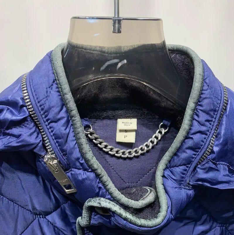 Burberry Burberry Men's Navy Quilted Down Jacket Size S Size US S / EU 44-46 / 1 - 3 Thumbnail