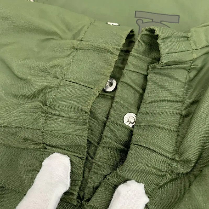 Burberry Burberry Men's Military Green Hooded Jacket Size US L / EU 52-54 / 3 - 9 Thumbnail