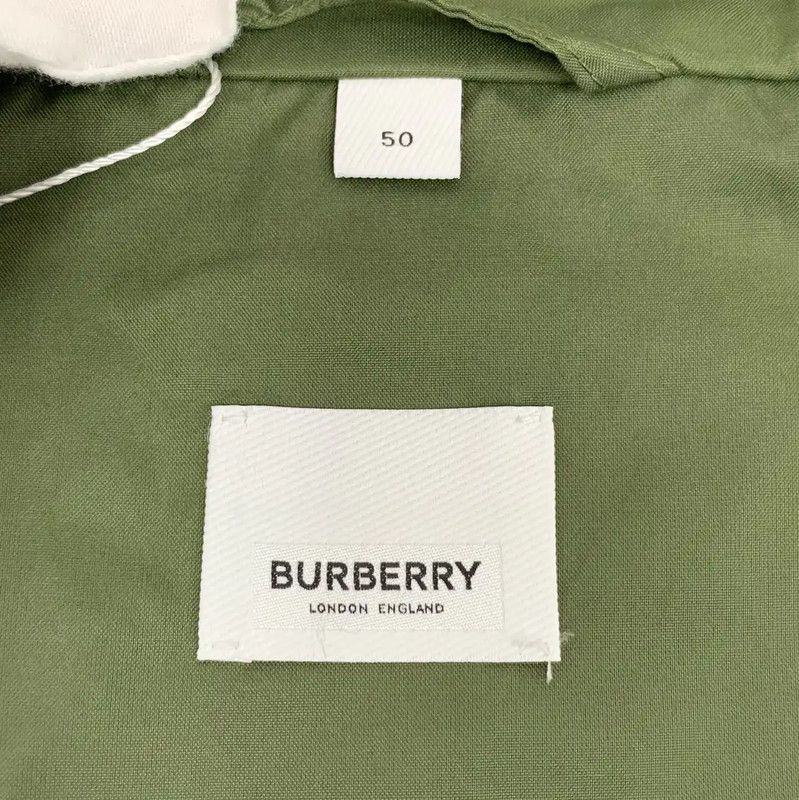 Burberry Burberry Men's Military Green Hooded Jacket Size US L / EU 52-54 / 3 - 5 Thumbnail