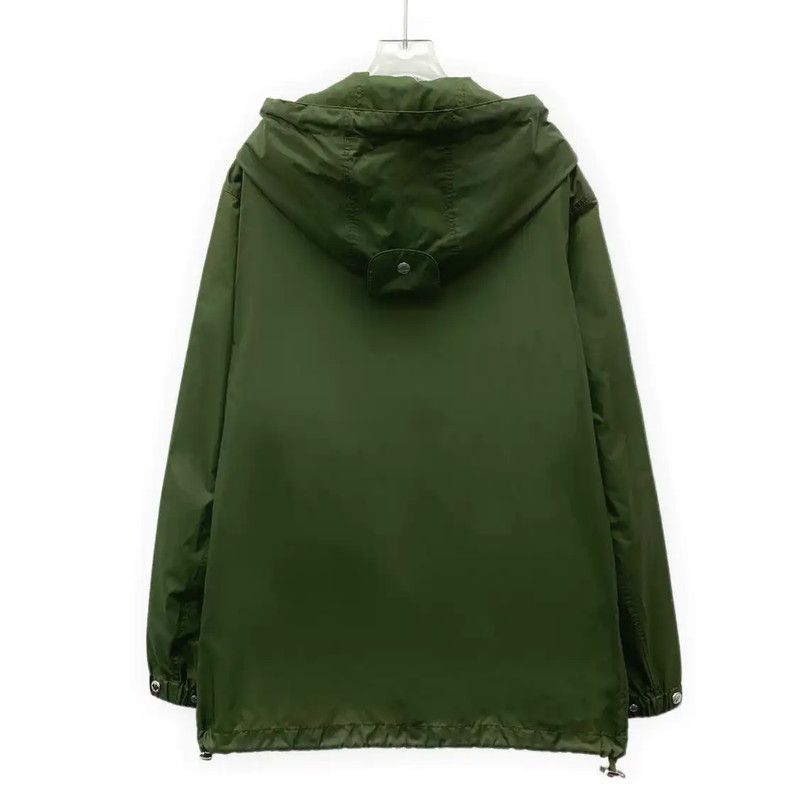Burberry Burberry Men's Military Green Hooded Jacket Size US L / EU 52-54 / 3 - 2 Thumbnail