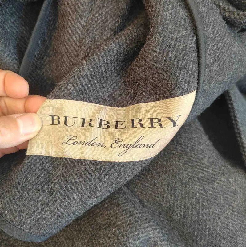 Burberry Burberry Black Cashmere Men's Overcoat Size US S / EU 44-46 / 1 - 5 Thumbnail