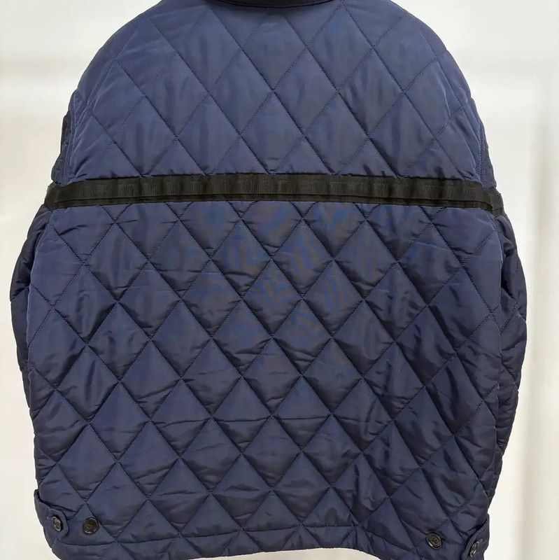 Burberry Burberry Quilted Jacket in Navy Blue Color Size US XL / EU 56 / 4 - 2 Thumbnail