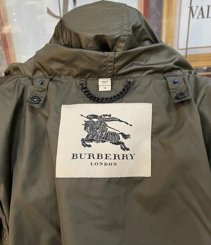 Burberry Burberry Men's Winter Green Long Coat Size US L / EU 52-54 / 3 - 10 Thumbnail