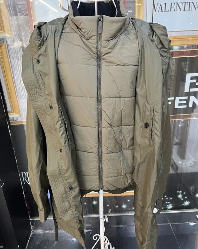 Burberry Burberry Men's Winter Green Long Coat Size US L / EU 52-54 / 3 - 5 Thumbnail