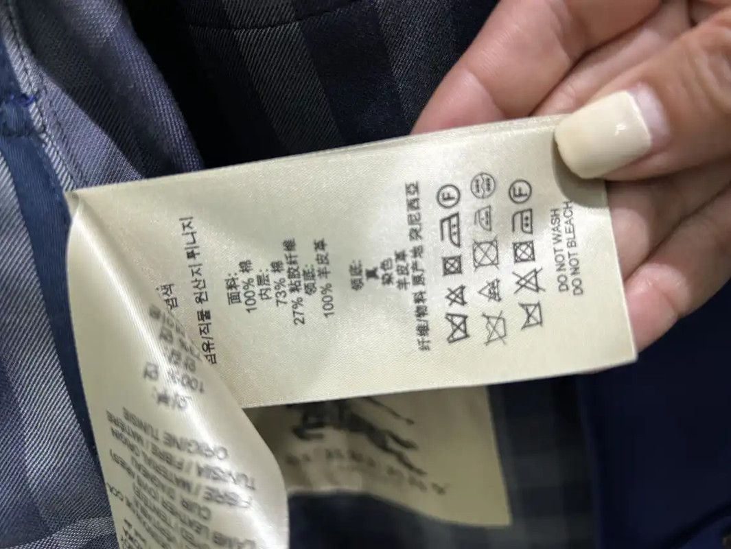 Burberry Burberry Long Blue Trench Coat for Men Size US XL / EU 56 / 4 - 6 Thumbnail