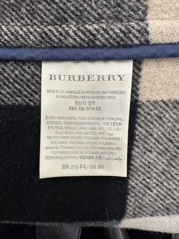Burberry Burberry Black Wool Coat for Men Size US S / EU 44-46 / 1 - 7 Thumbnail