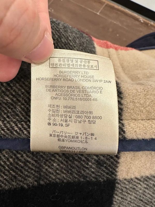 Burberry Burberry Black Wool Coat for Men Size US S / EU 44-46 / 1 - 9 Thumbnail