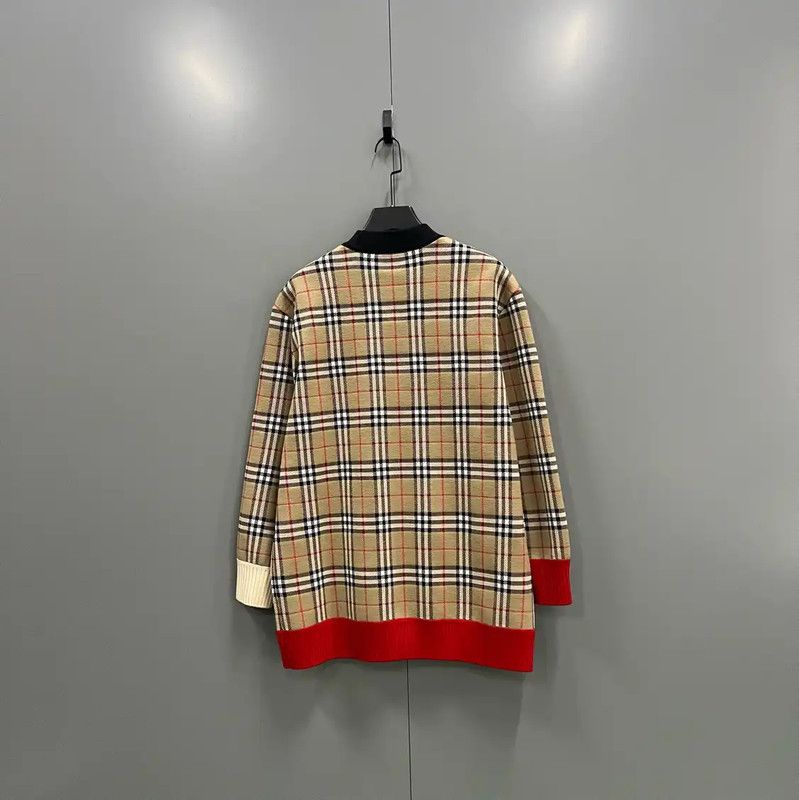 Burberry Burberry Beige Wool Long Cardigan for Men Size US XL / EU 56 / 4 - 3 Thumbnail