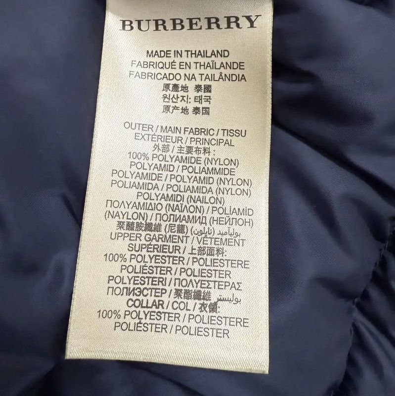 Burberry Burberry Men's Blue Down Vest Size US M / EU 48-50 / 2 - 4 Thumbnail