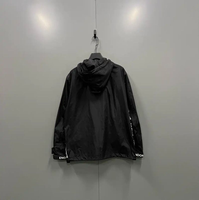 Burberry Burberry Black Cotton Long Sleeve Jacket Size US XL / EU 56 / 4 - 3 Thumbnail