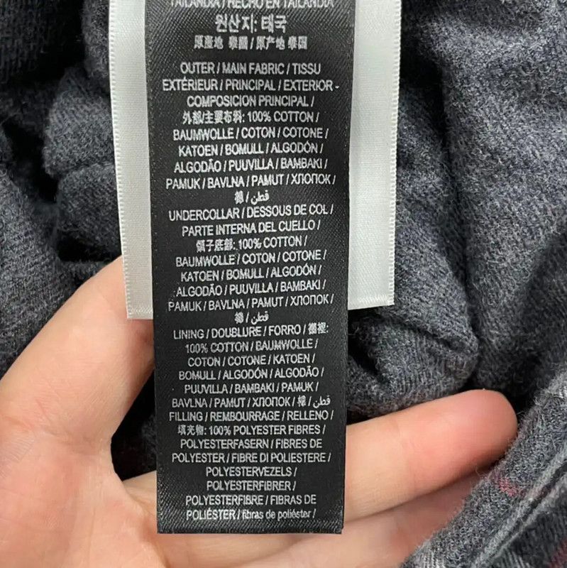 Burberry Burberry Gray Long Sleeve Men's Shirt Size US XXS / EU 40 - 5 Thumbnail