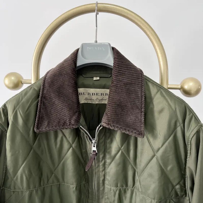 Burberry Burberry XL Green Quilted Jacket for Men Size US XL / EU 56 / 4 - 2 Thumbnail