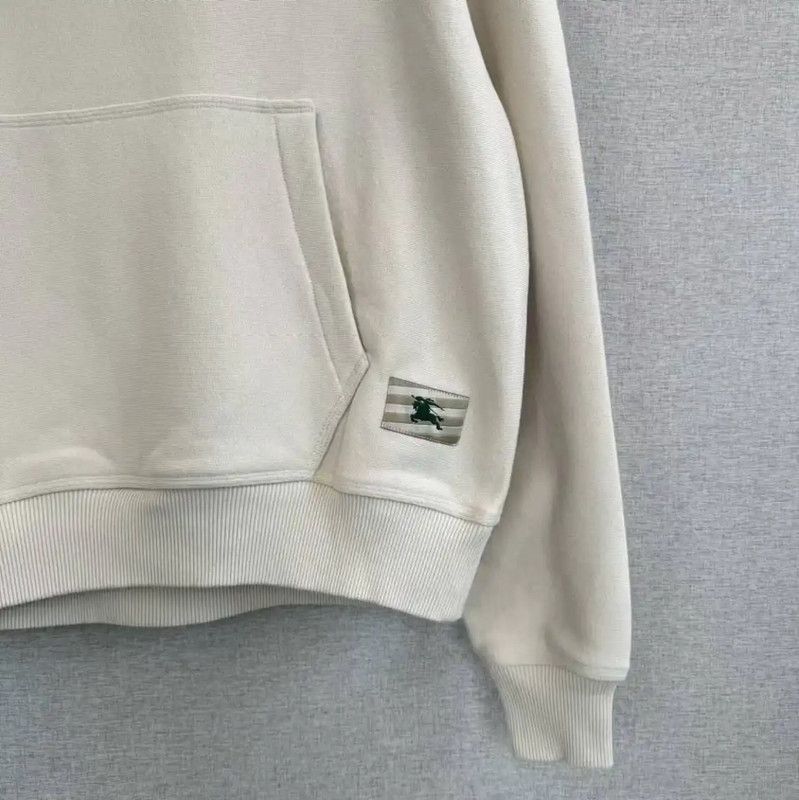Burberry Burberry Spring Autumn White Logo Men's Hoodie Size US M / EU 48-50 / 2 - 9 Thumbnail
