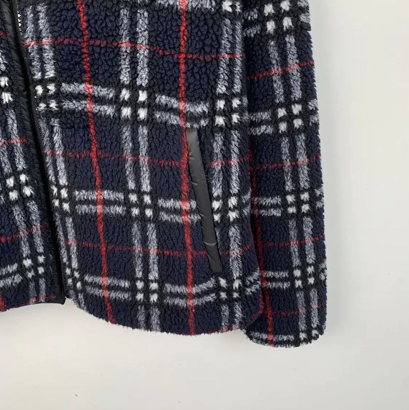 Burberry Burberry Blue Fleece Jacket for Men Size US XL / EU 56 / 4 - 4 Thumbnail