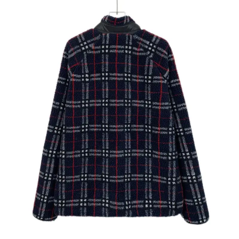 Burberry Burberry Blue Fleece Jacket for Men Size US XL / EU 56 / 4 - 2 Thumbnail