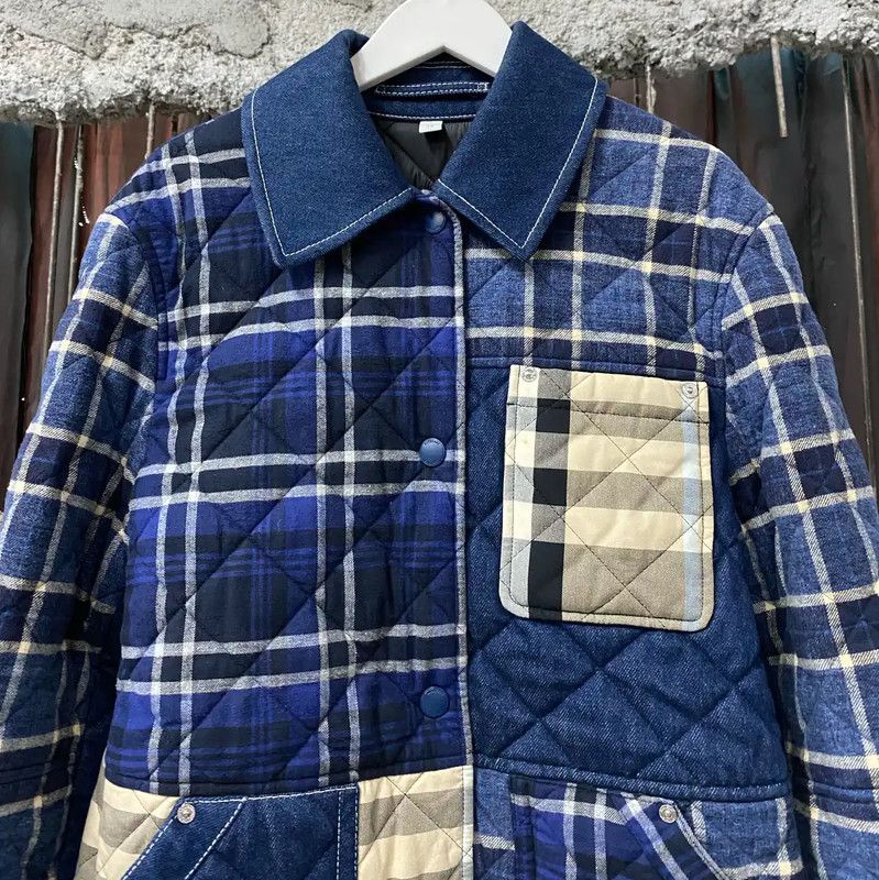 Burberry Burberry Color Block Long Sleeve Men's Jacket Size US XS / EU 42 / 0 - 3 Thumbnail
