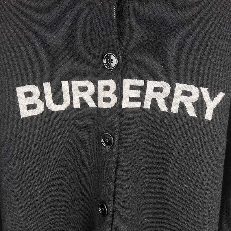 Burberry Burberry Black Wool Men's Knit Sweater Size US M / EU 48-50 / 2 - 6 Thumbnail