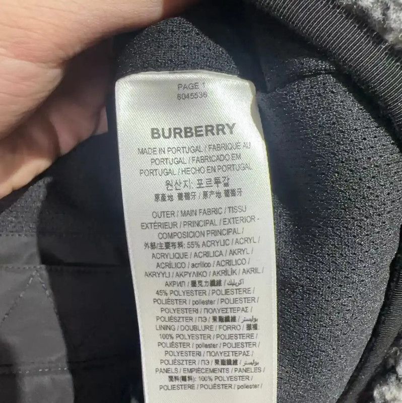 Burberry Burberry Gray Cotton Men's Jacket Size XL Size US XL / EU 56 / 4 - 5 Thumbnail