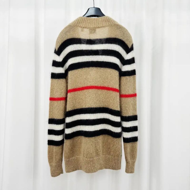 Burberry Burberry Men's Long Sleeve Cardigan in Khaki Size US M / EU 48-50 / 2 - 2 Thumbnail