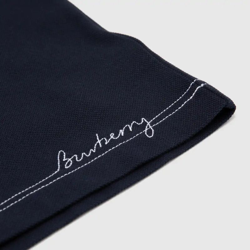 Burberry Burberry Men's Navy Logo Short Sleeve Polo Size US S / EU 44-46 / 1 - 5 Thumbnail