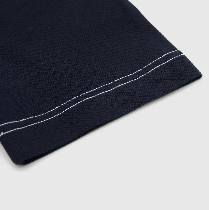 Burberry Burberry Men's Navy Logo Short Sleeve Polo Size US S / EU 44-46 / 1 - 7 Thumbnail