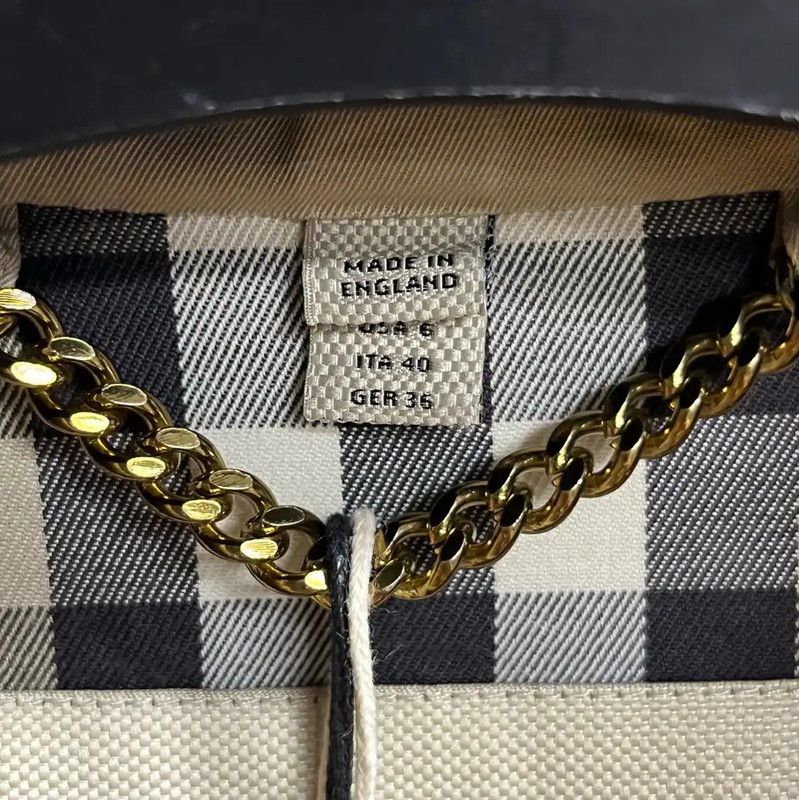 Burberry Burberry Khaki Cotton Men's Trench Coat Size US XL / EU 56 / 4 - 6 Thumbnail