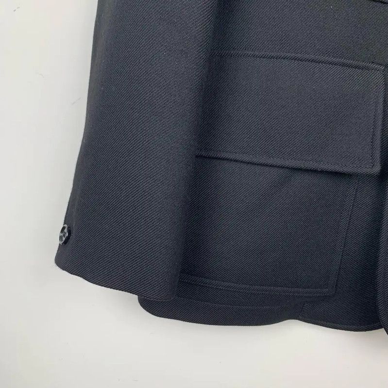 Burberry Burberry Black Wool Men's Coat Size US S / EU 44-46 / 1 - 4 Thumbnail