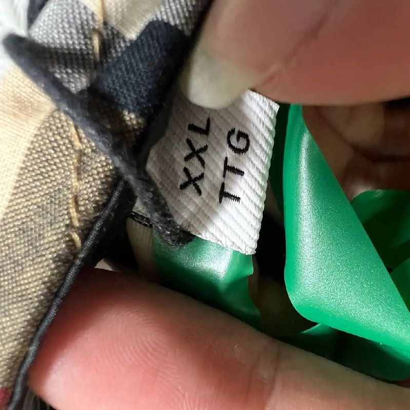 Burberry Burberry Green Cotton Men's Outerwear Size US XXL / EU 58 / 5 - 5 Thumbnail