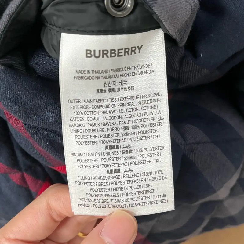 Burberry Burberry Black Quilted Jacket for Men Size US XL / EU 56 / 4 - 5 Thumbnail
