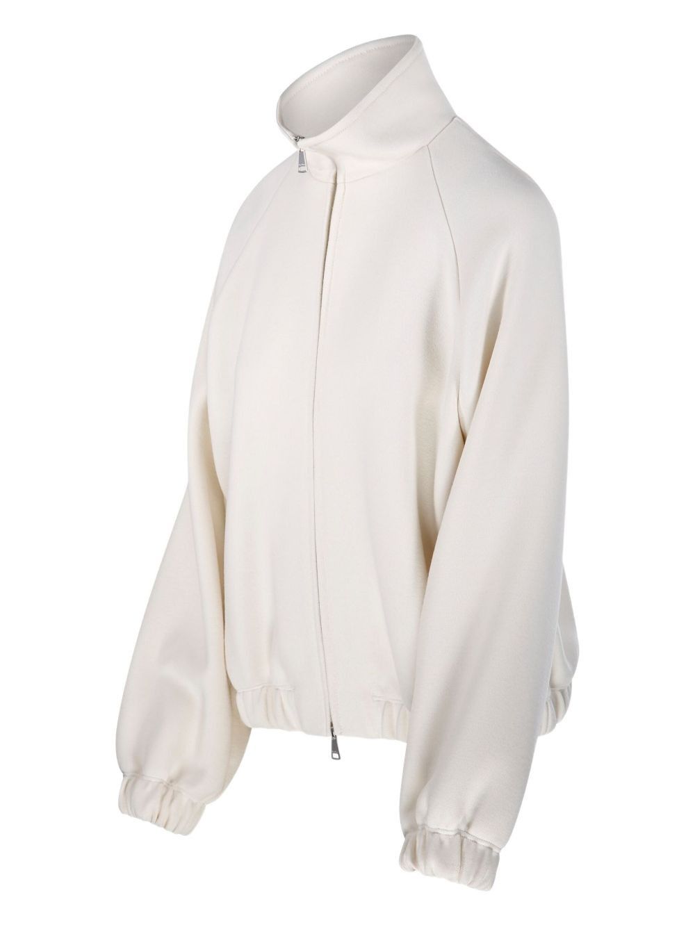 Max Mara WOOL AND COTTON JACKET Size L / US 10 / IT 46 - 3 Thumbnail