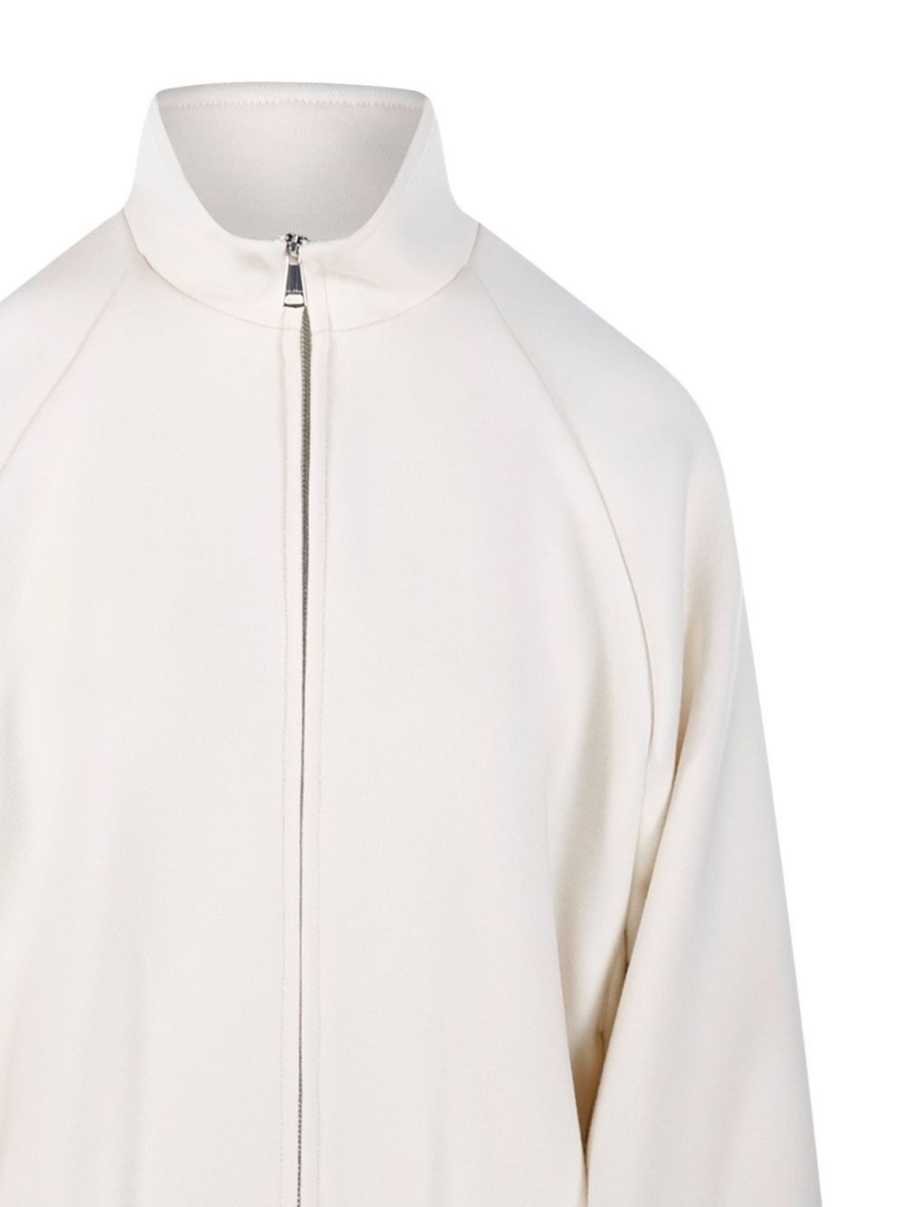 Max Mara WOOL AND COTTON JACKET Size L / US 10 / IT 46 - 4 Thumbnail