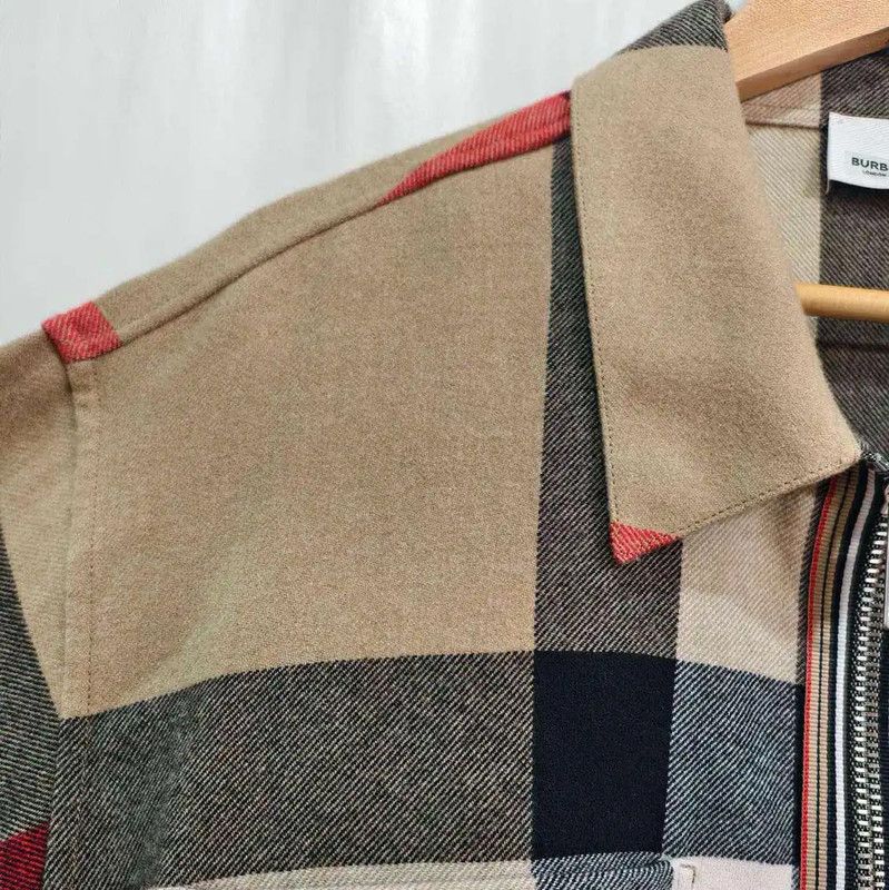 Burberry Burberry Men's Long Sleeve Wool Jacket Size US XL / EU 56 / 4 - 4 Thumbnail