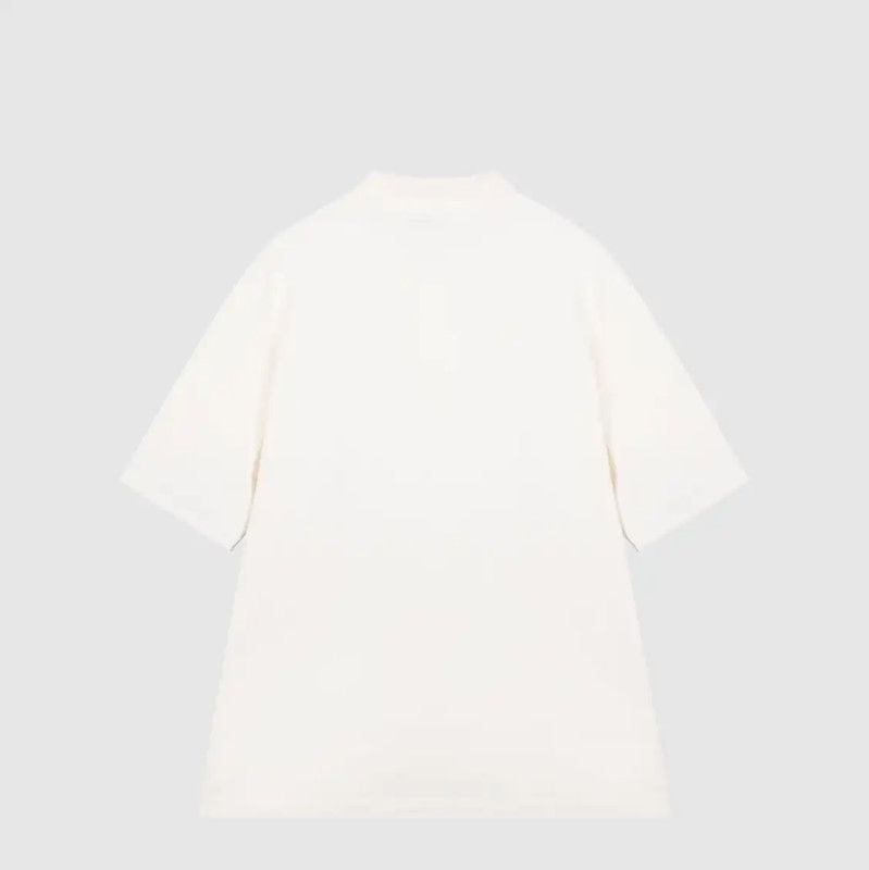 Burberry Burberry White Cotton Logo Short Sleeve Polo Size US M / EU 48-50 / 2 - 2 Thumbnail