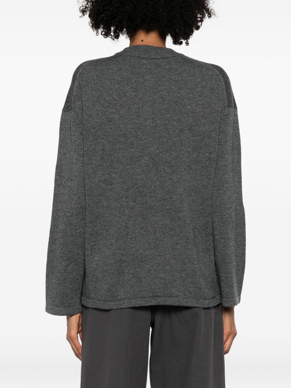 Max Mara CREW NECK SWEATER IN CASHMERE WOOL Size S / US 4 / IT 40 - 2 Thumbnail