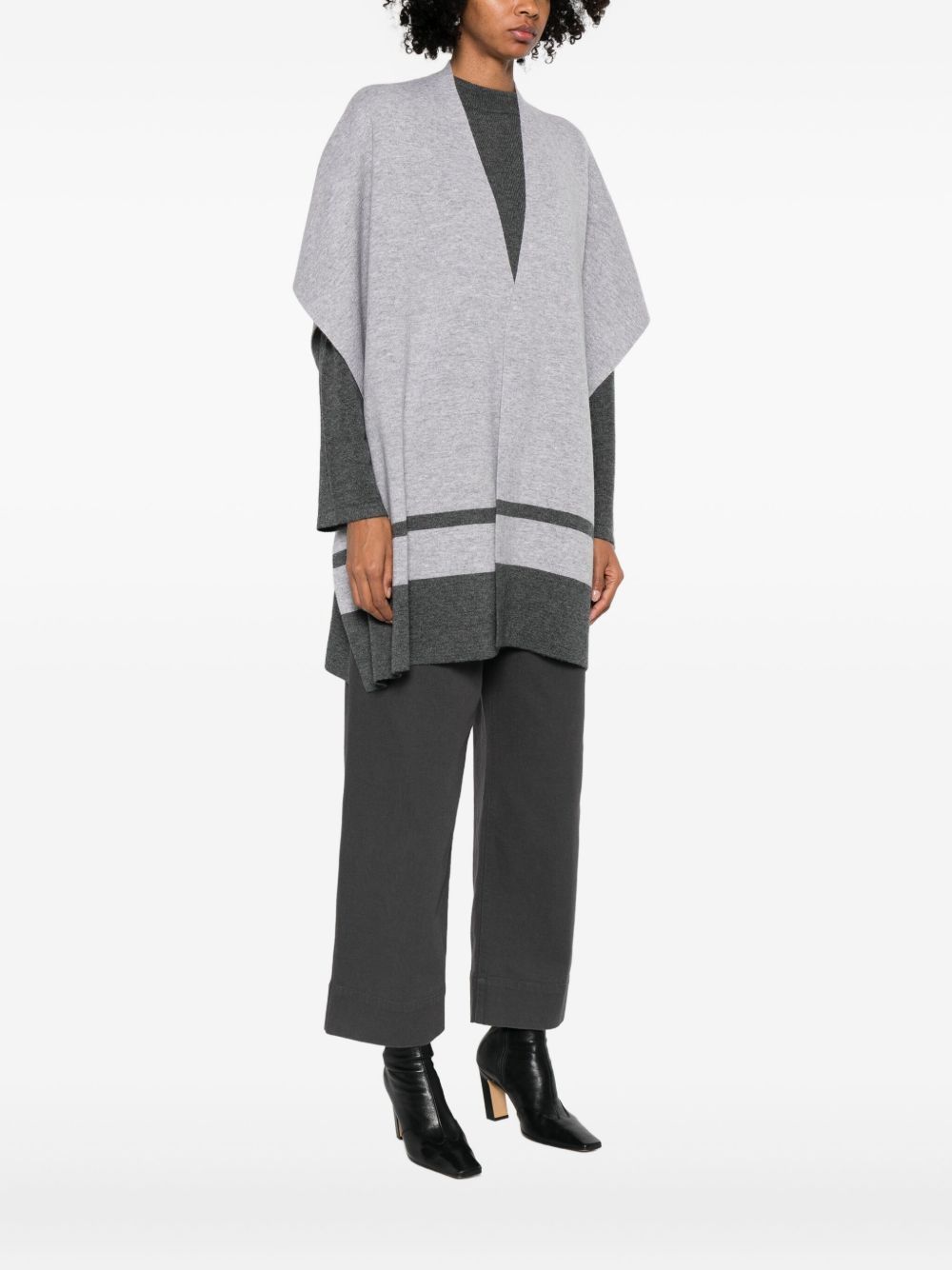 Max Mara CASHMERE WOOL CAPE Size M / US 6-8 / IT 42-44 - 5 Thumbnail