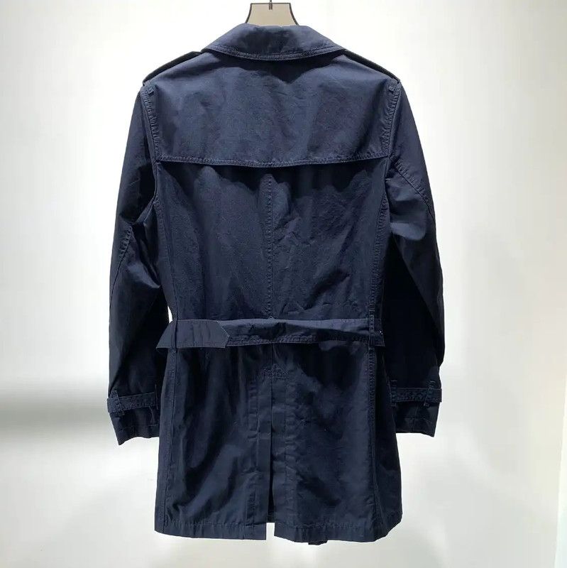 Burberry Burberry Navy Cotton Men's Coat Size US S / EU 44-46 / 1 - 2 Thumbnail