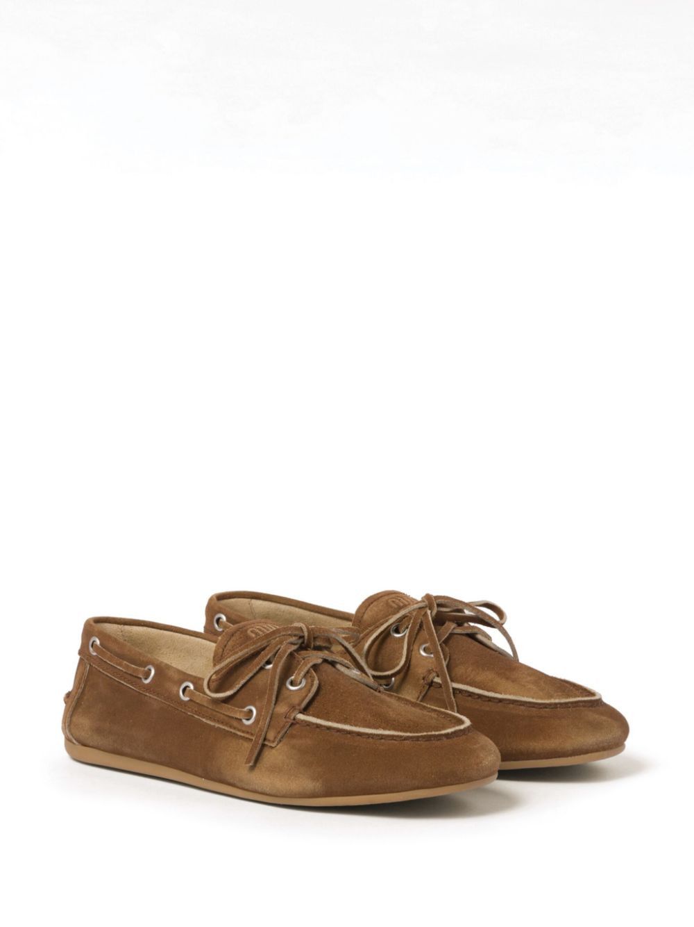 Miu Miu LEATHER LOAFERS Size US 11 / IT 41 - 3 Thumbnail