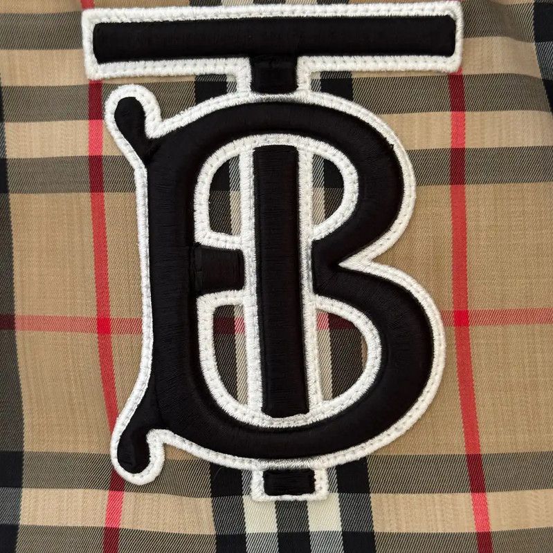 Burberry Burberry Men's Black Plaid Bomber Jacket Size US M / EU 48-50 / 2 - 3 Thumbnail