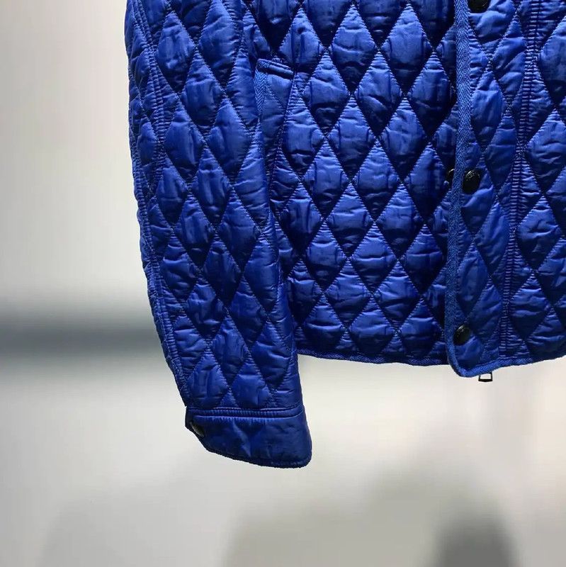 Burberry Burberry Men's Blue Quilted Jacket Size US M / EU 48-50 / 2 - 5 Thumbnail