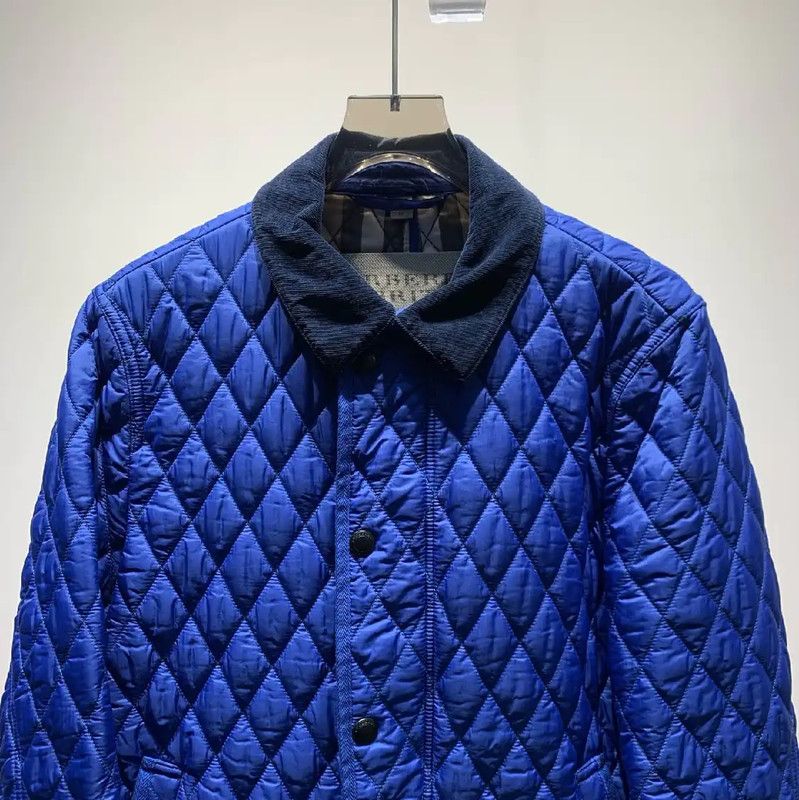Burberry Burberry Men's Blue Quilted Jacket Size US M / EU 48-50 / 2 - 3 Thumbnail