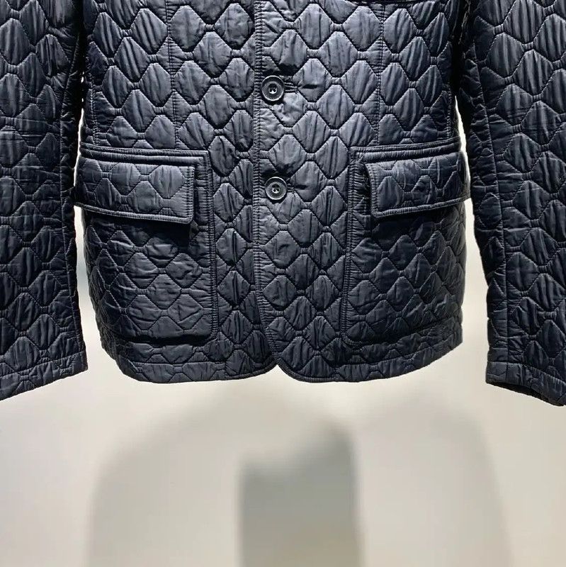 Burberry Burberry Men's Quilted Black Coat Size US M / EU 48-50 / 2 - 4 Thumbnail