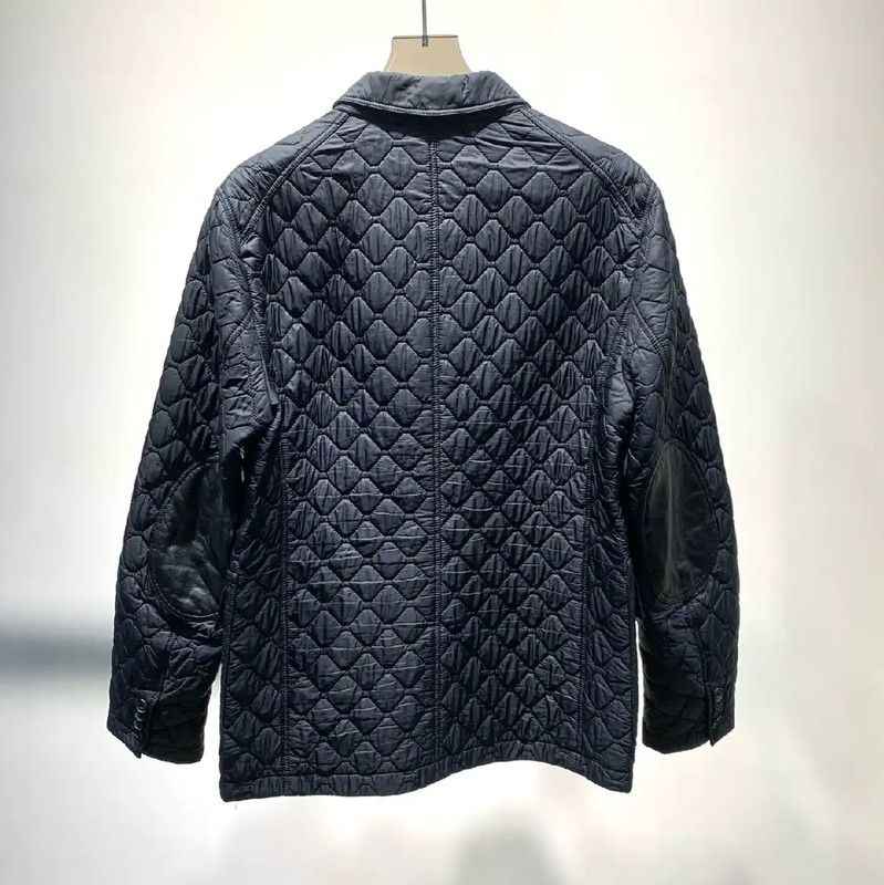 Burberry Burberry Men's Quilted Black Coat Size US M / EU 48-50 / 2 - 7 Thumbnail