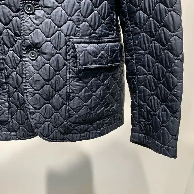 Burberry Burberry Men's Quilted Black Coat Size US M / EU 48-50 / 2 - 6 Thumbnail