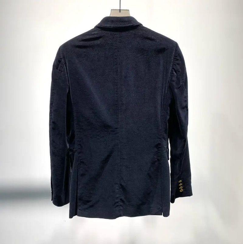 Burberry Burberry Men's Black Double-Breasted Jacket Size US M / EU 48-50 / 2 - 5 Thumbnail