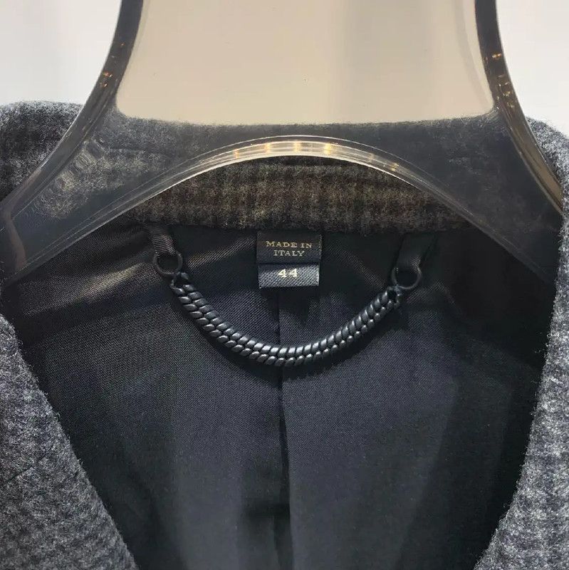 Burberry Burberry Men's Gray Wool Jacket Size US M / EU 48-50 / 2 - 3 Thumbnail